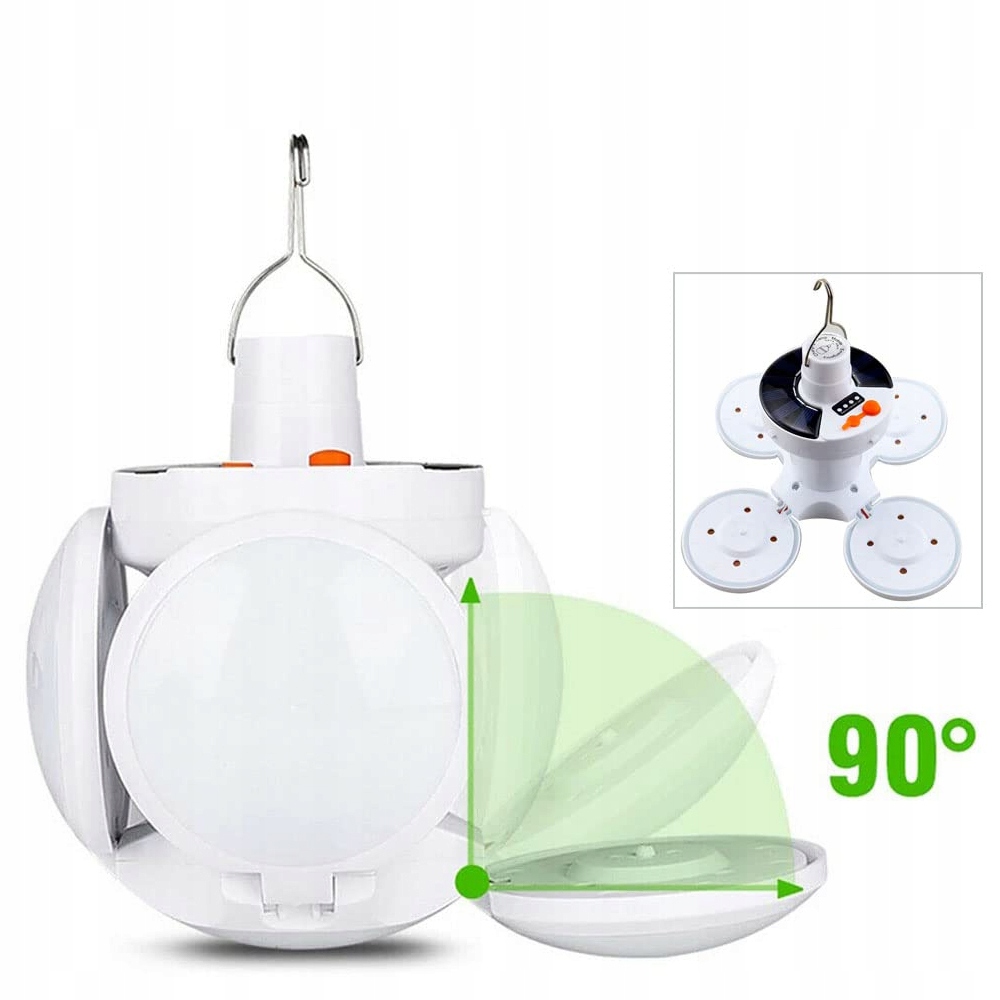 LAMPA KEMPINGOWA PIŁKA Materiał tworzywo sztuczne