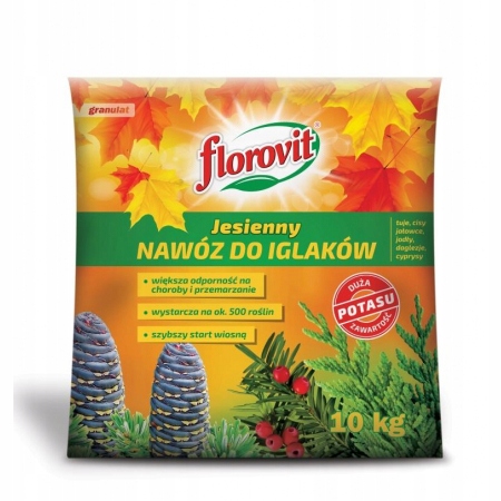 

Florovit Jesienny Nawóz Do Iglaków Tui Cis 10 kg