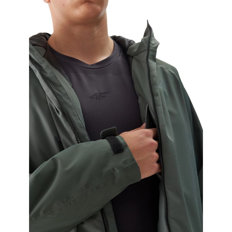 KURTKA MĘSKA JESIENNA ZIMOWA 4F TERMOAKTYWNA NARCIARSKA CIEPŁA NA CO DZIEŃ Kod producenta 4FRAW23TTJAM417-47S