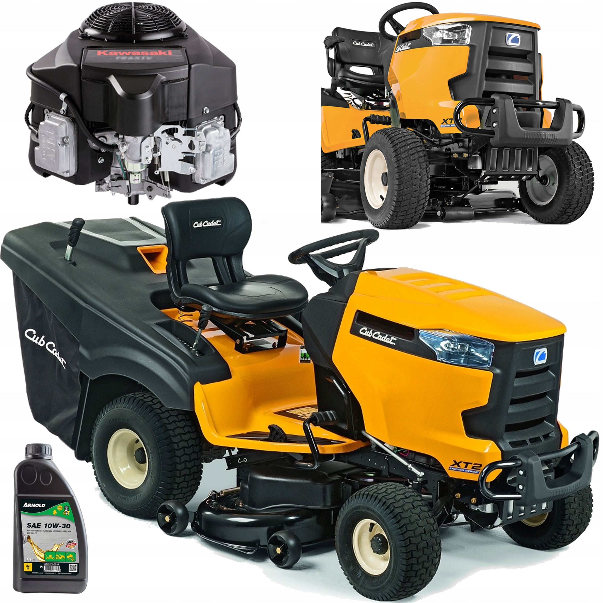 Traktor XT2 QR106 kawasaki Cubcadet olej