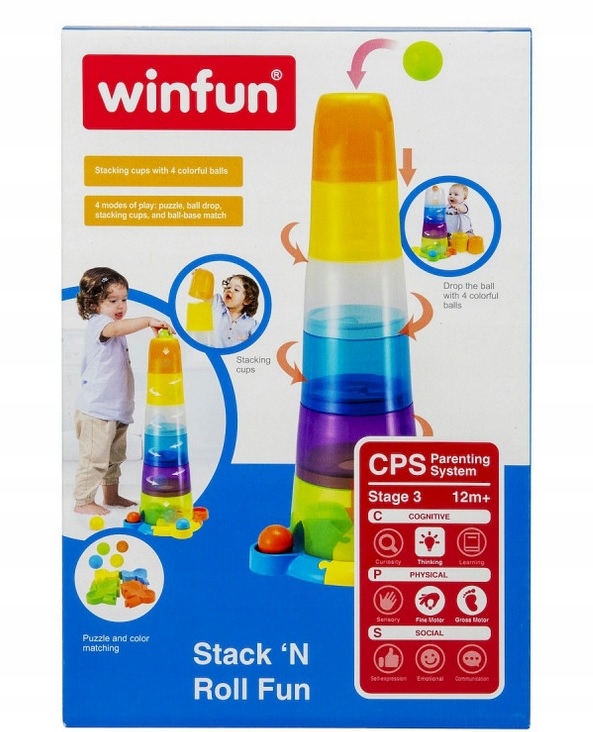 SMILY PLAY WIEŻA Z PIŁECZKAMI 0737 WINFUN