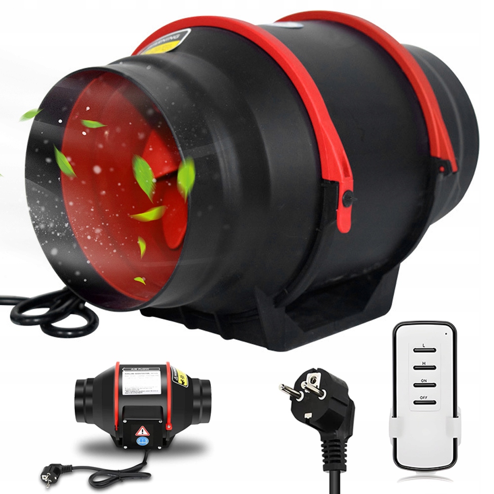 Ventilační Ventilátor 2 Úrovně Rychlosti Koupelna Kuchyně Dílna