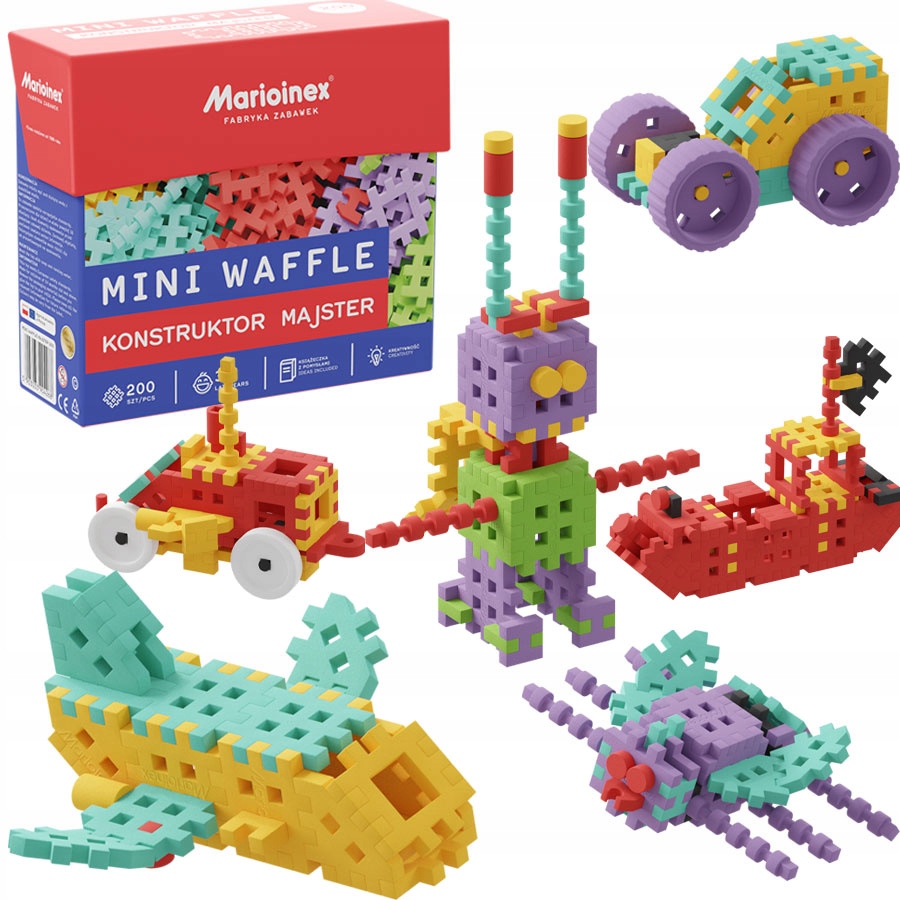 

Mini Waffle Majster 200 El Marioinex Wafle Konstr.