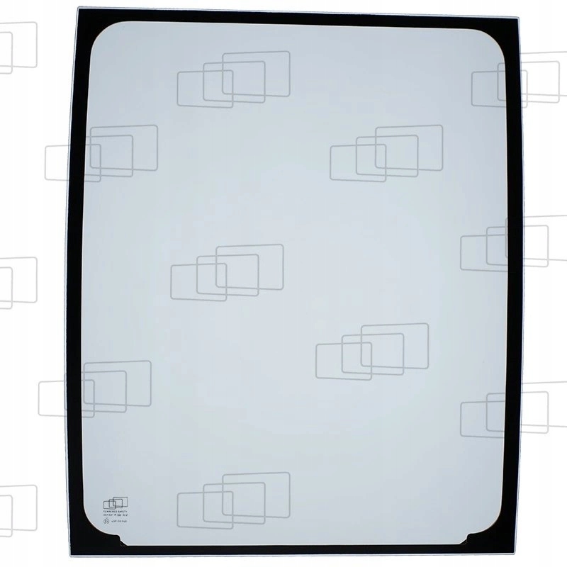 sklo bagr Doosan přední horní tvrzené