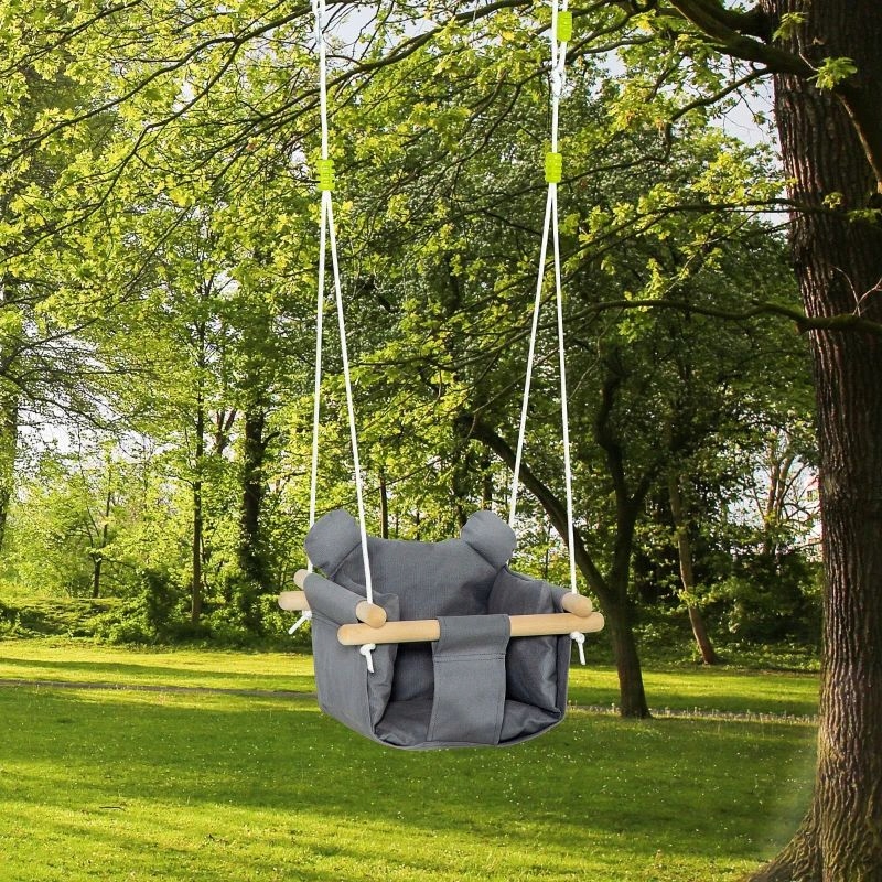 HUŚTAWKA DLA DZIECKA DLA MALUCHA DREWNO LIŚCIASTE Rodzaj Huśtawka