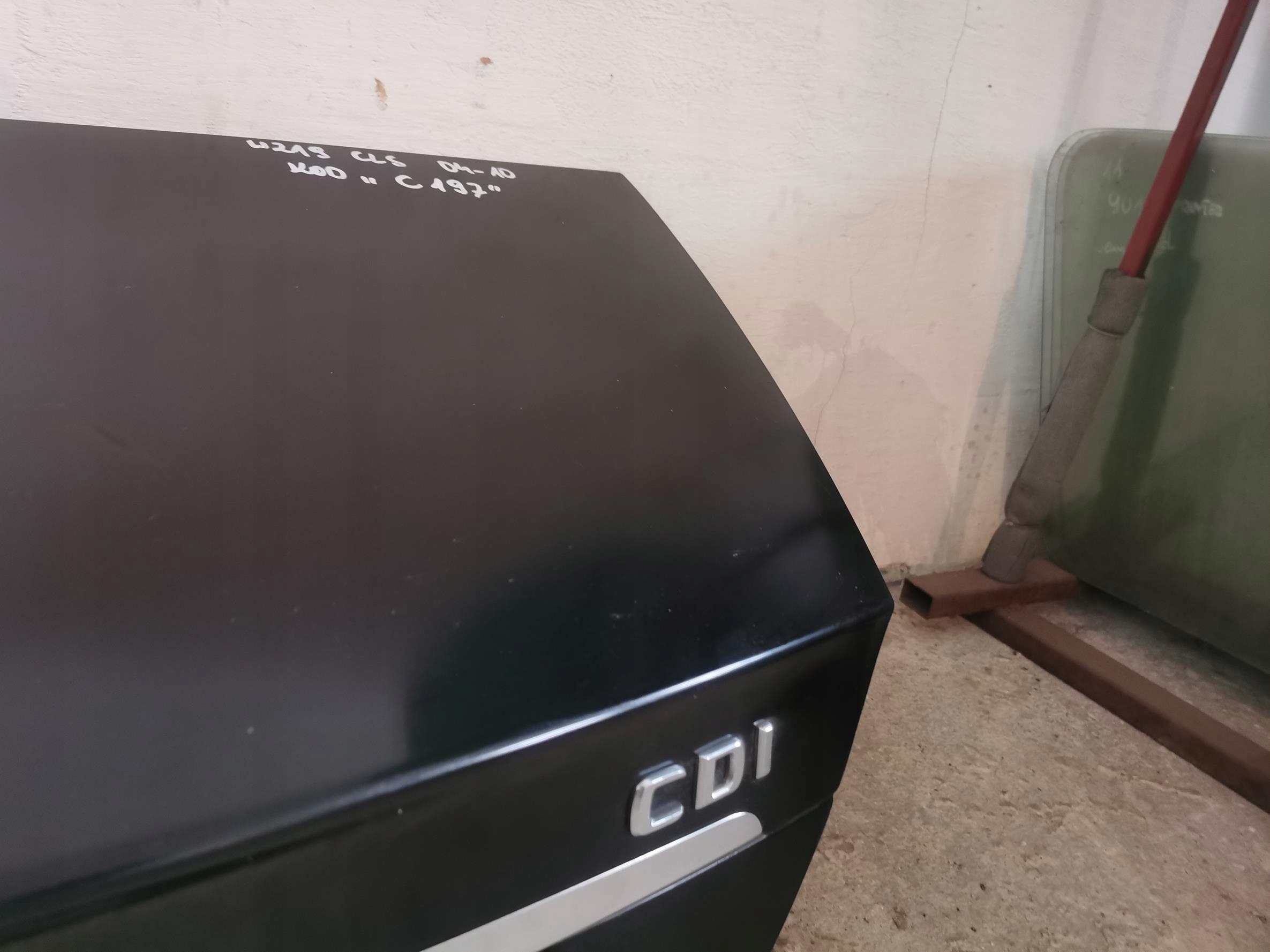 trunk door boot complete MERCEDES CLS W219 197 04-10