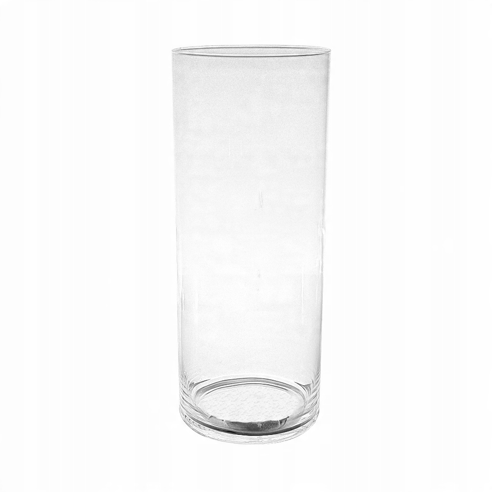 

Wazon szklany wysoki Cylinder Tuba dekoracyjny