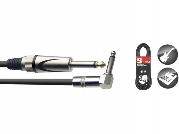 Stagg SGC6PL DL kątowy kabel instrumentalny 6m
