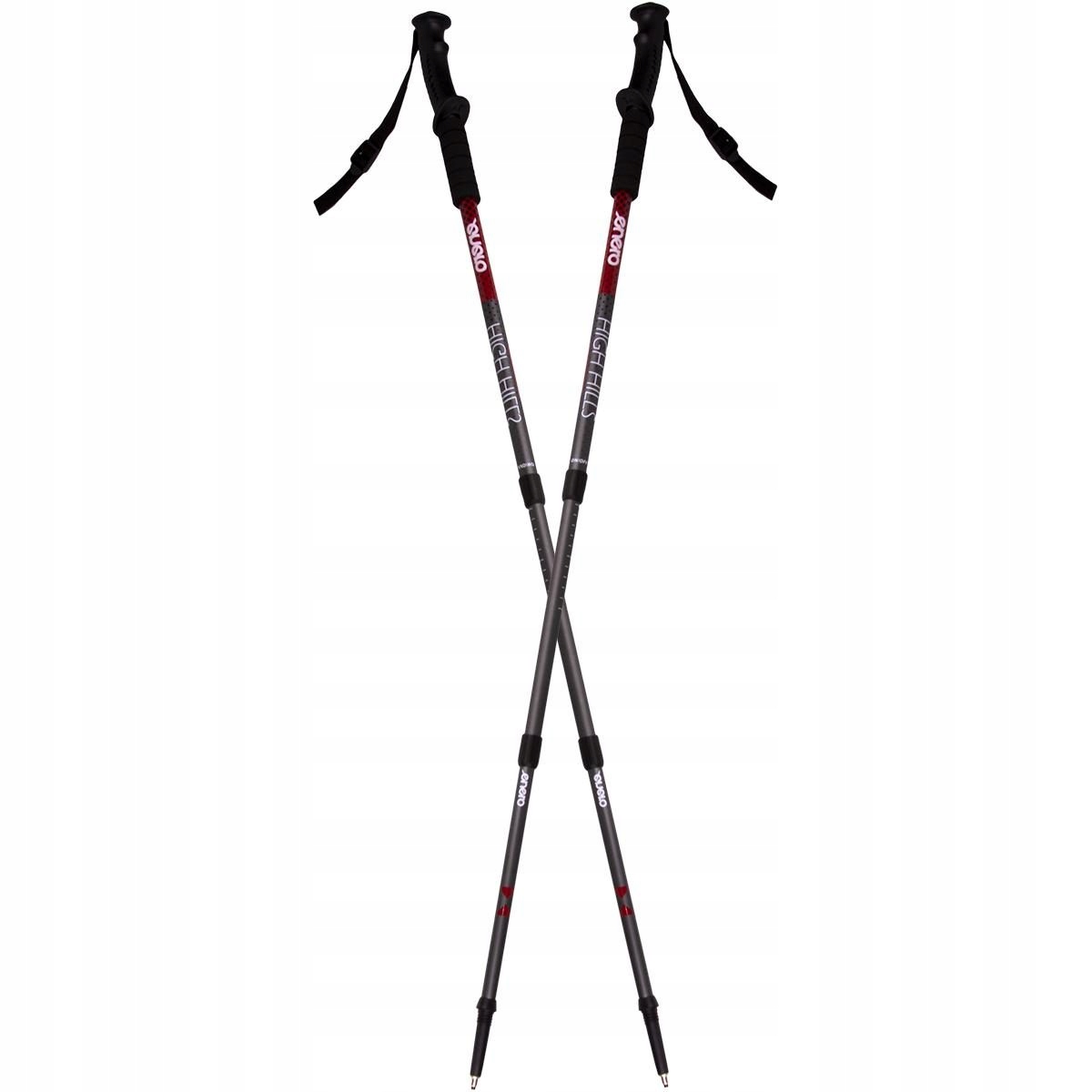 Kije Trekking Z Systemem Anti Shock Enero High Hills