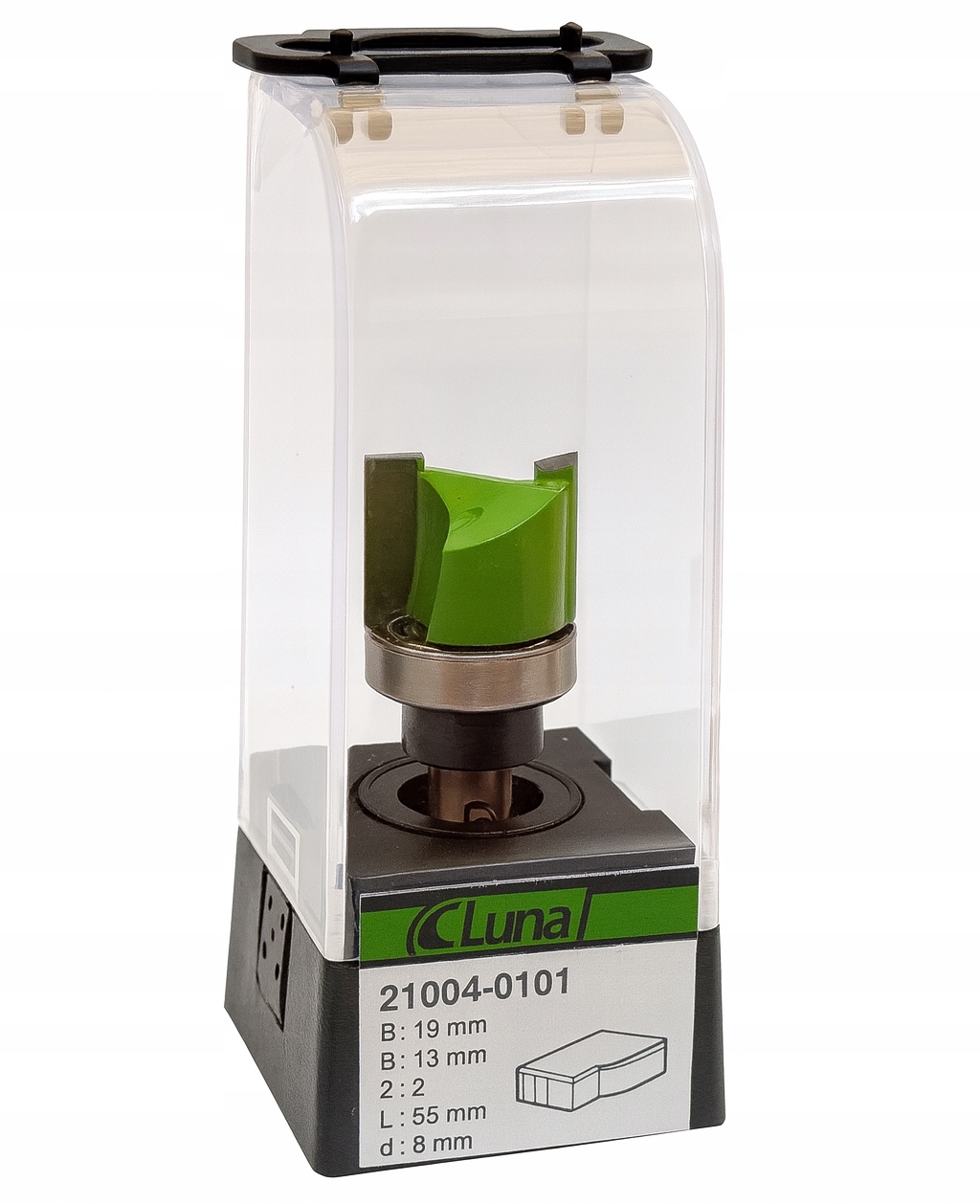 Okrajová fréza 19 mm d8 mm B13 mm Luna 210040101 Hm ložisko 19×8 mm