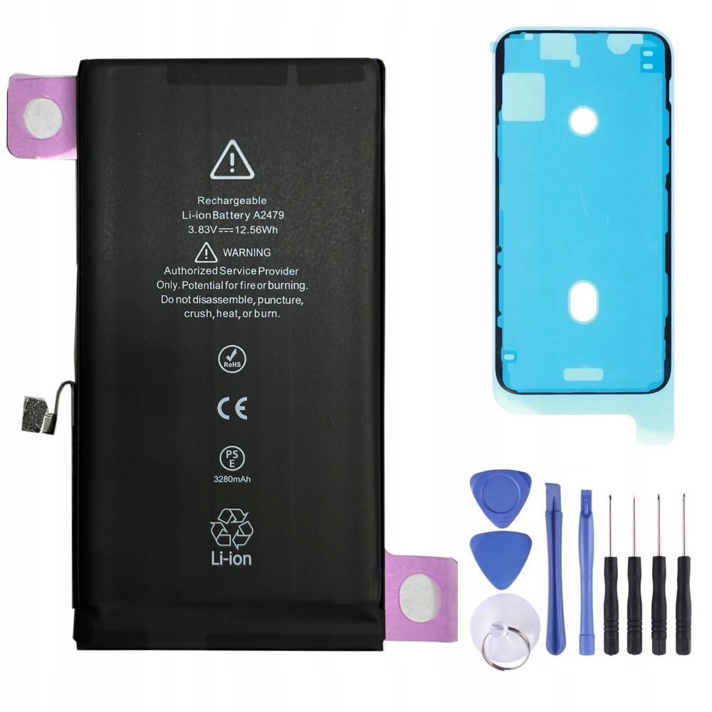 Bateria Fabryczna Bez Błędów Większa Pojemność 3280 Do iPhone 12 12 Pro Zes