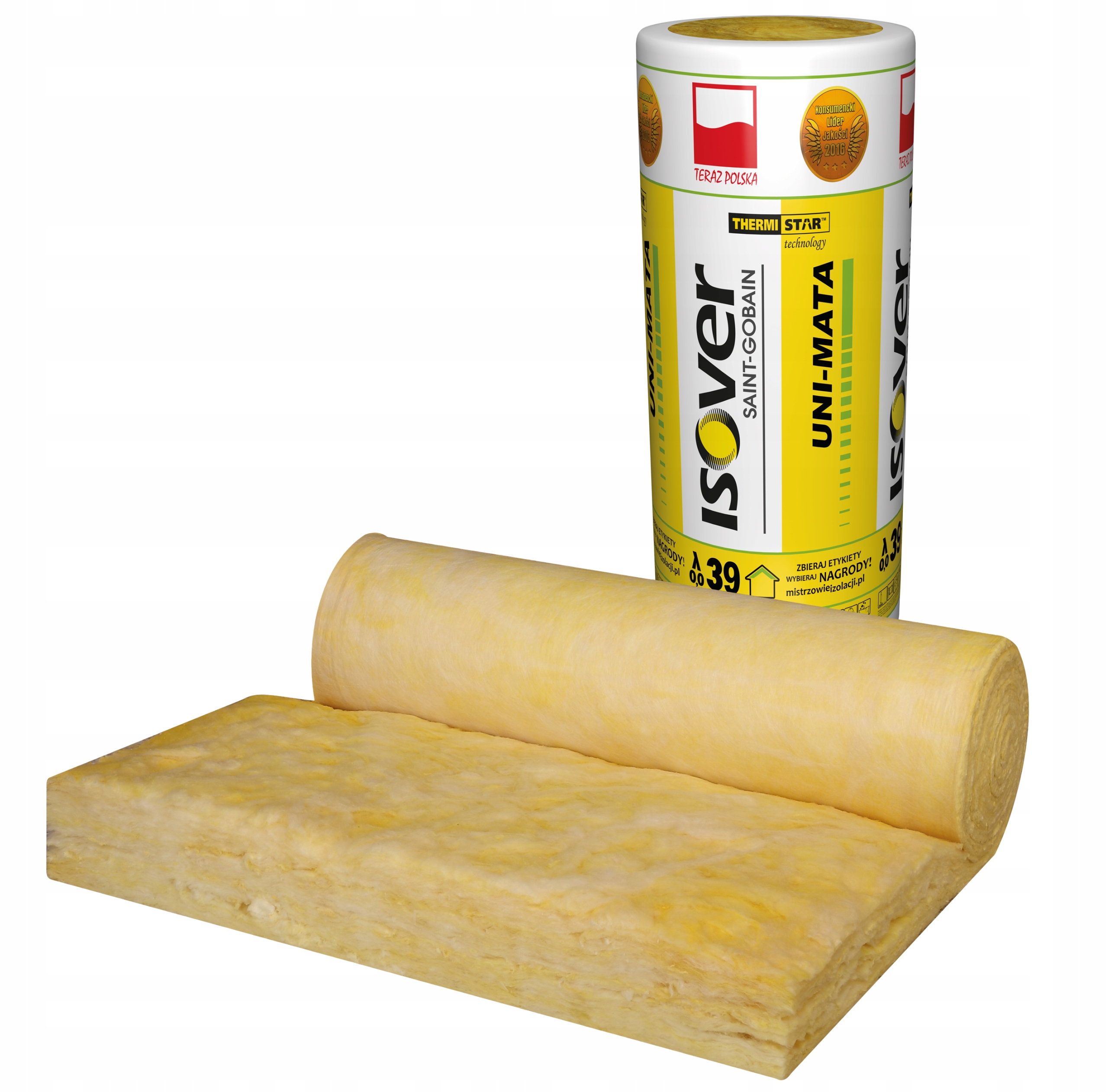 

Wełna Mineralna Isover 5cm Uni-mata 039 19,2m2