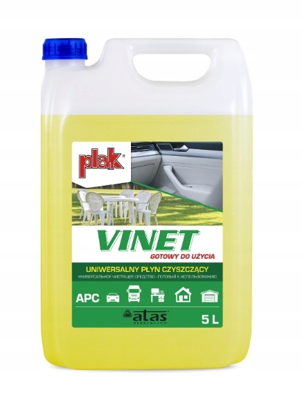 

Atas Plak Vinet Gotowy Płyn Czyszczący 5L