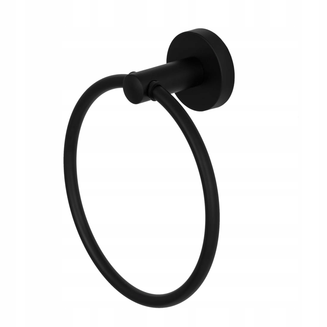 Kulatý věšák na ručníky Roy Černý Gamma