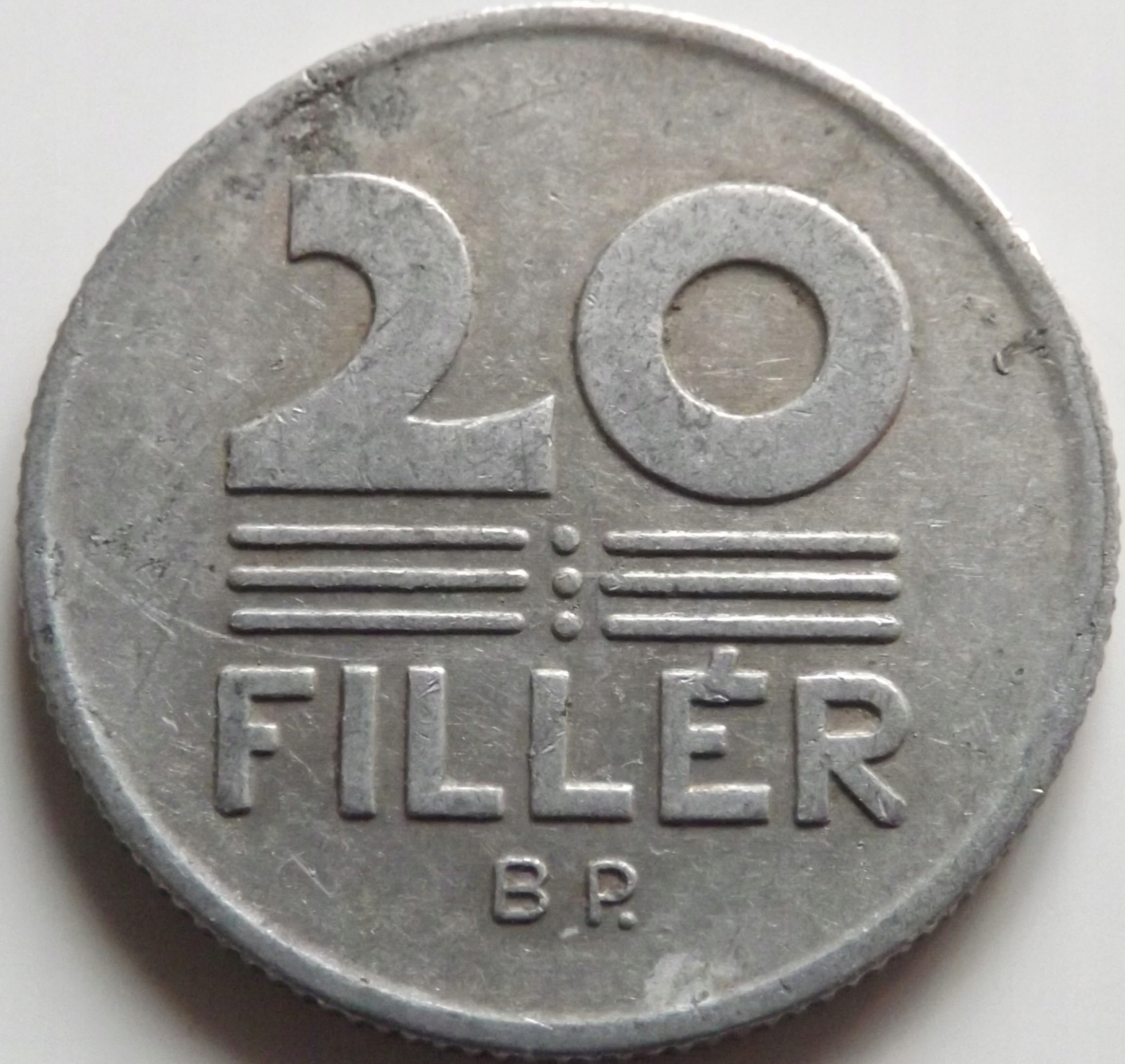 Węgry 20 Filler 1977 Kłosy st. 2-