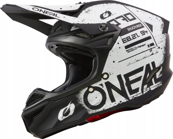 Kask O'Neal 5SRS Scarz black/white matt xs