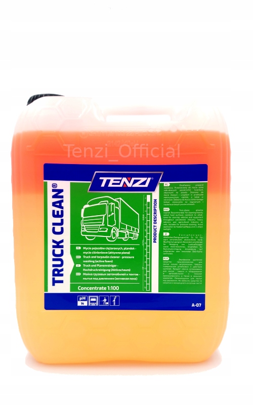 

Tenzi Truck Clean Silna aktywna piana 5L