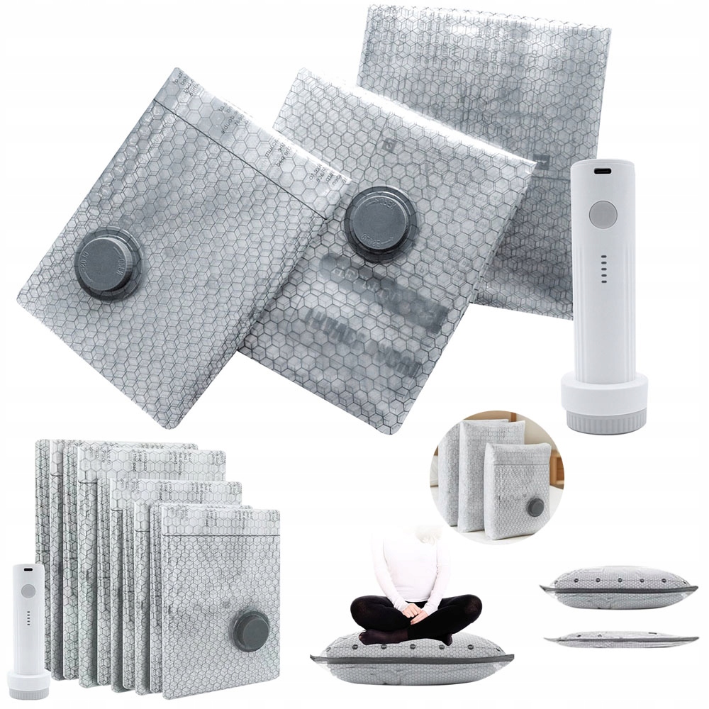 Bezdrátové Vakuové Sáčky 12 Ks Pa+pe Materiál Ochrana Před Vlhkostí