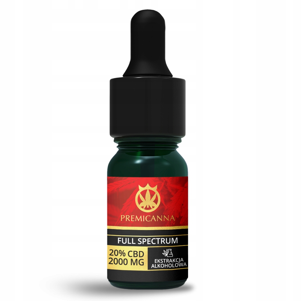 

Olejek Konopny Cbd 20% Premicanna 2000 mg 10 ml