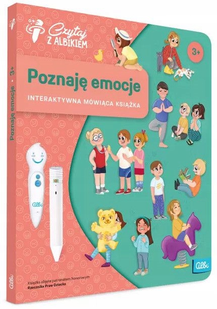 CZYTAJ Z ALBIKIEM - POZNAJĘ EMOCJE - INTERAKTYWNA MÓWIĄCA KSIĄŻKA