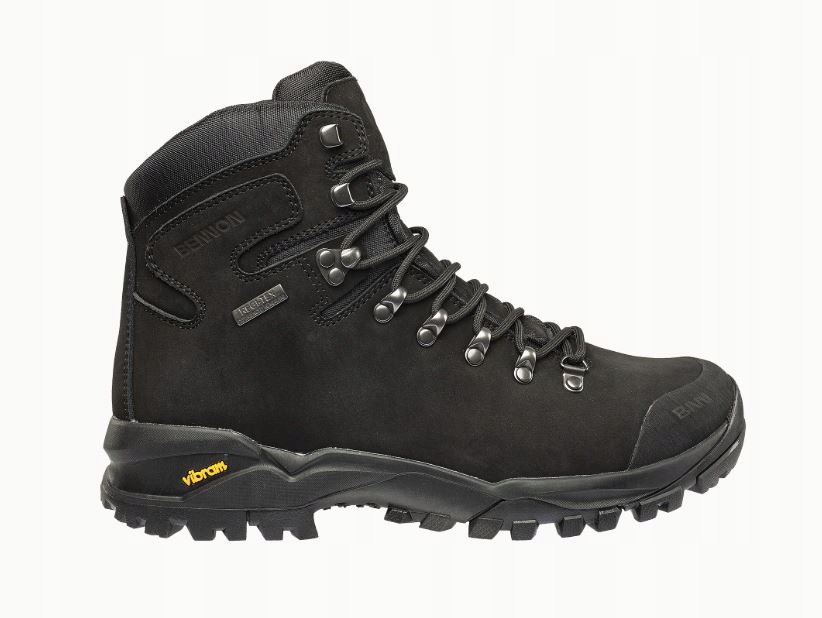 Buty wysokie, trekingowe Terenno High Bennon czarny '45
