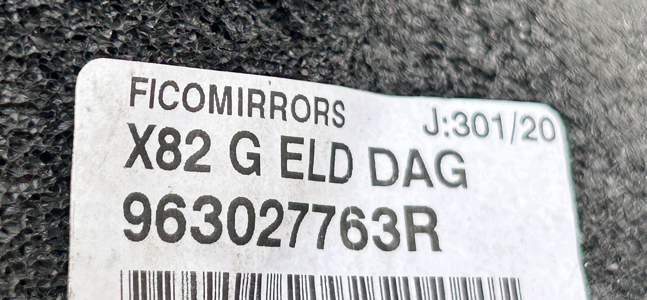 mirror left electrics 5 PIN TRAFIC III VIVARO B TALENTO 963027763R