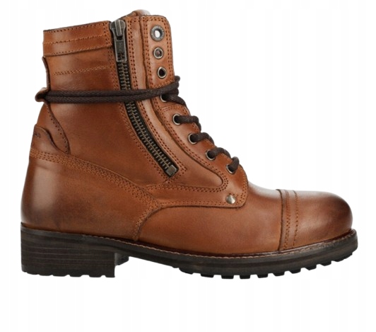 Pepe Jeans Melting Combat Dámské Kotníkové Boty Hnědé 37 Awf