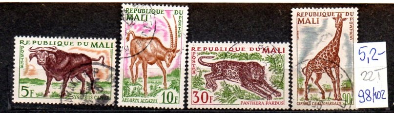 Mali 22 T , nr 98/ 102