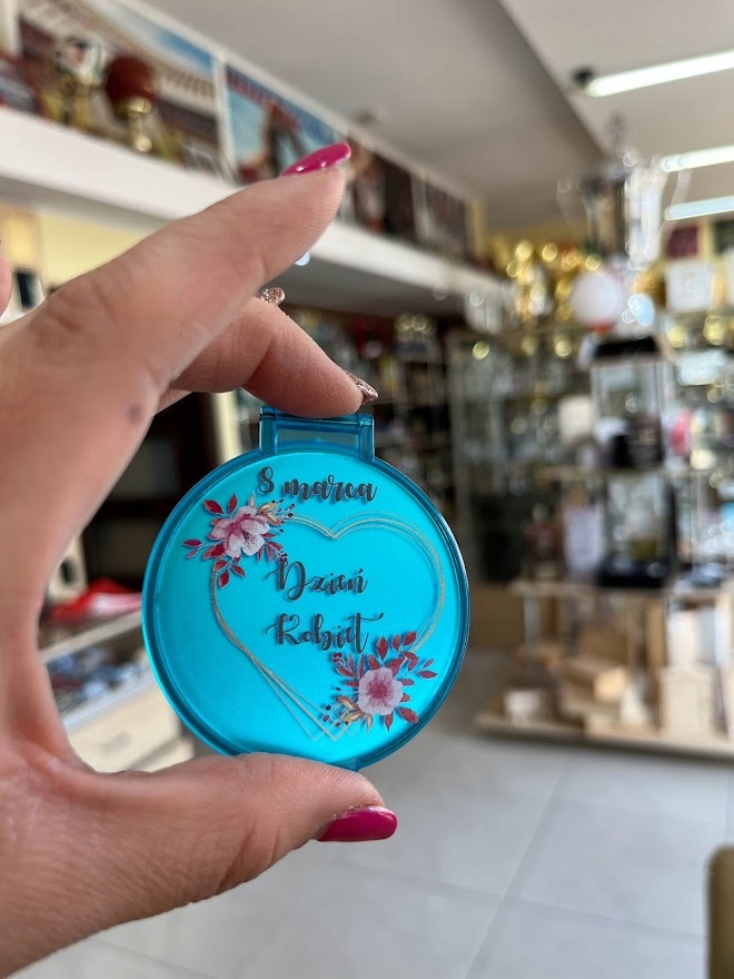 Lusterko z nadrukiem Dzień Kobiet Marka inna marka