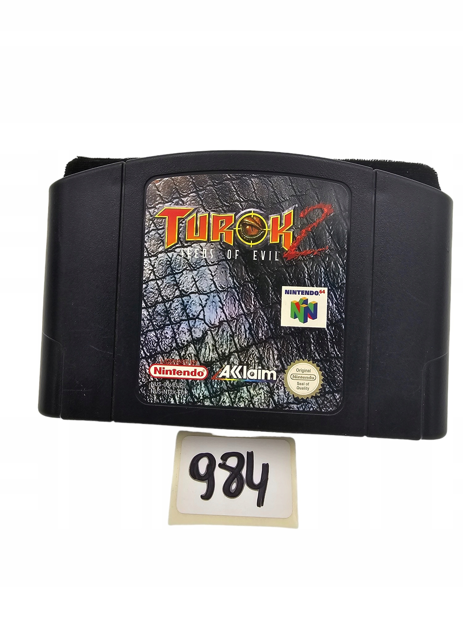 NINTENDO 64 TUROK 2 SEEDS OF EVIL ORYGINAŁ