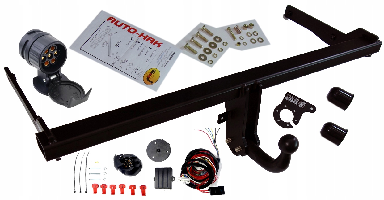 VOLKSWAGEN T-ROC VW HAK HOLOWNICZY Z MODUŁEM+7/13 Rodzaj kuli Odkręcana