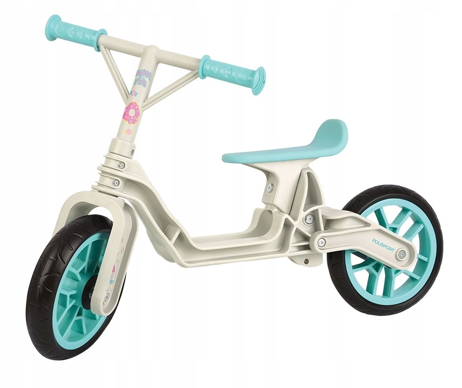 Rowerek biegowy Balance Bike Polisport cream/mint