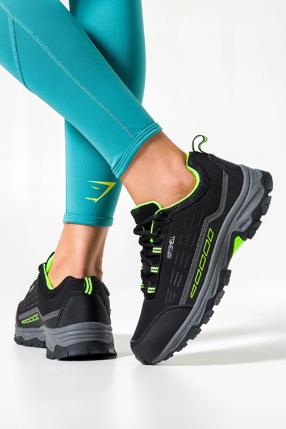 BUTY TREKKINGOWE DAMSKIE GÓRSKIE TURYSTYCZNE SPORTOWE SOFTSHELL LEKKIE r 41 Marka Casu