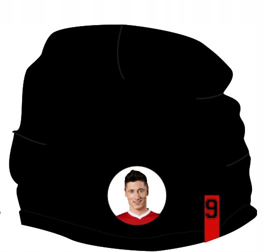 

Czapka bawełna Rl Lewandowski 54 czarna