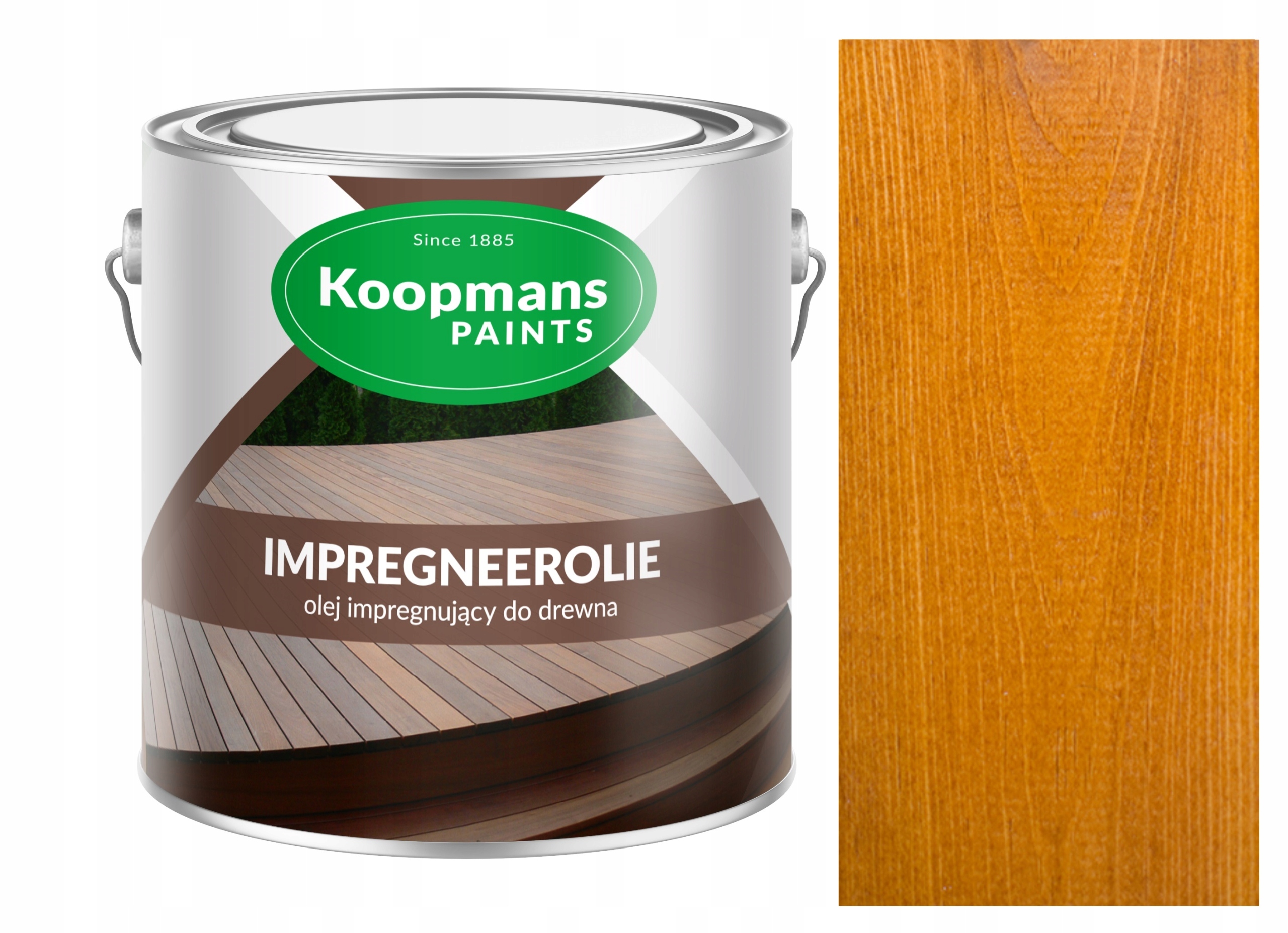 Koopmans Impregneerolie 5L Impregnačný Olej Na Drevo Kráľovský Dub 104