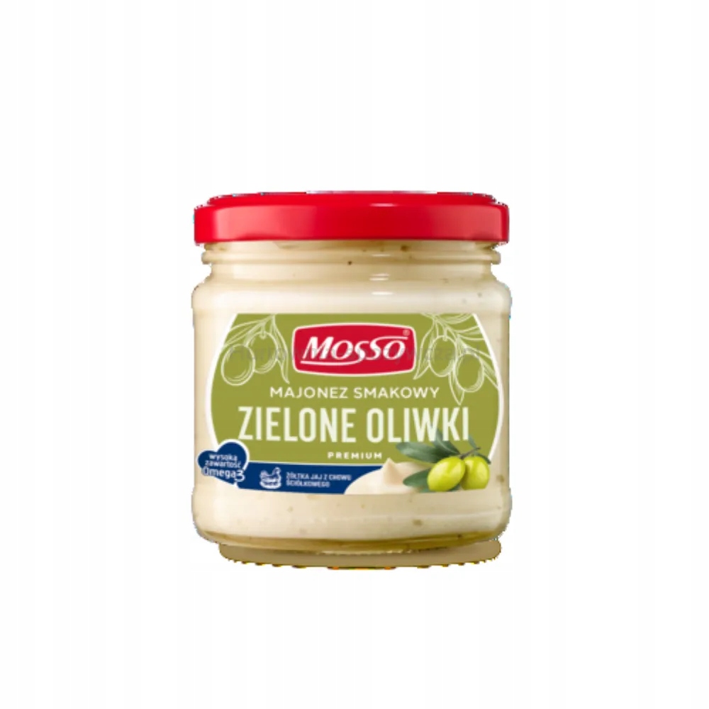 Levně Mosso Majonéza s příchutí zelených oliv 170 g