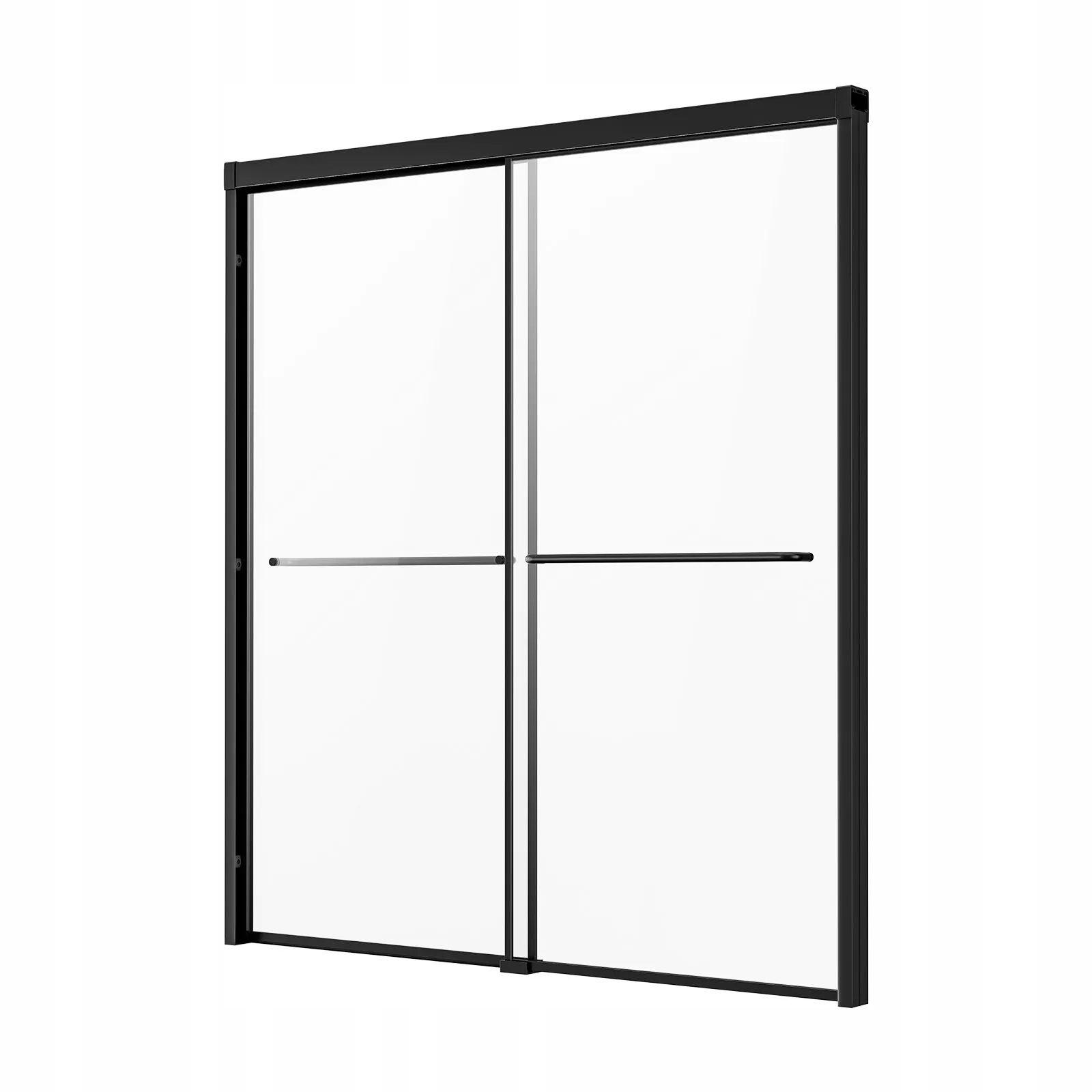 Sprchové dveře 150-180 cm polobezokrajové, posuvné, 60 cm, vanové