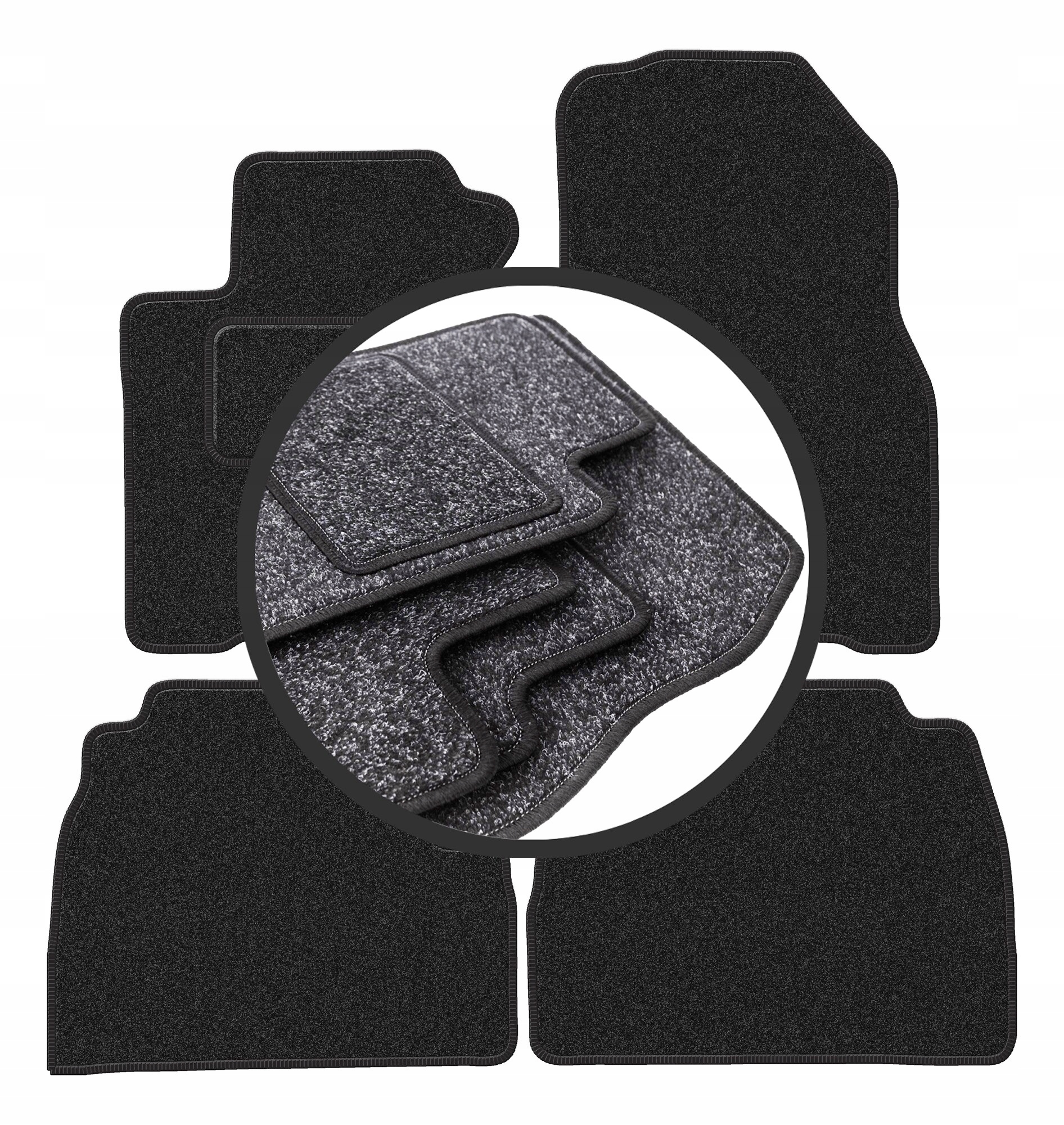 Autokoberce Anthra pro: Mercedes ML W163 Suv (1998-2005)