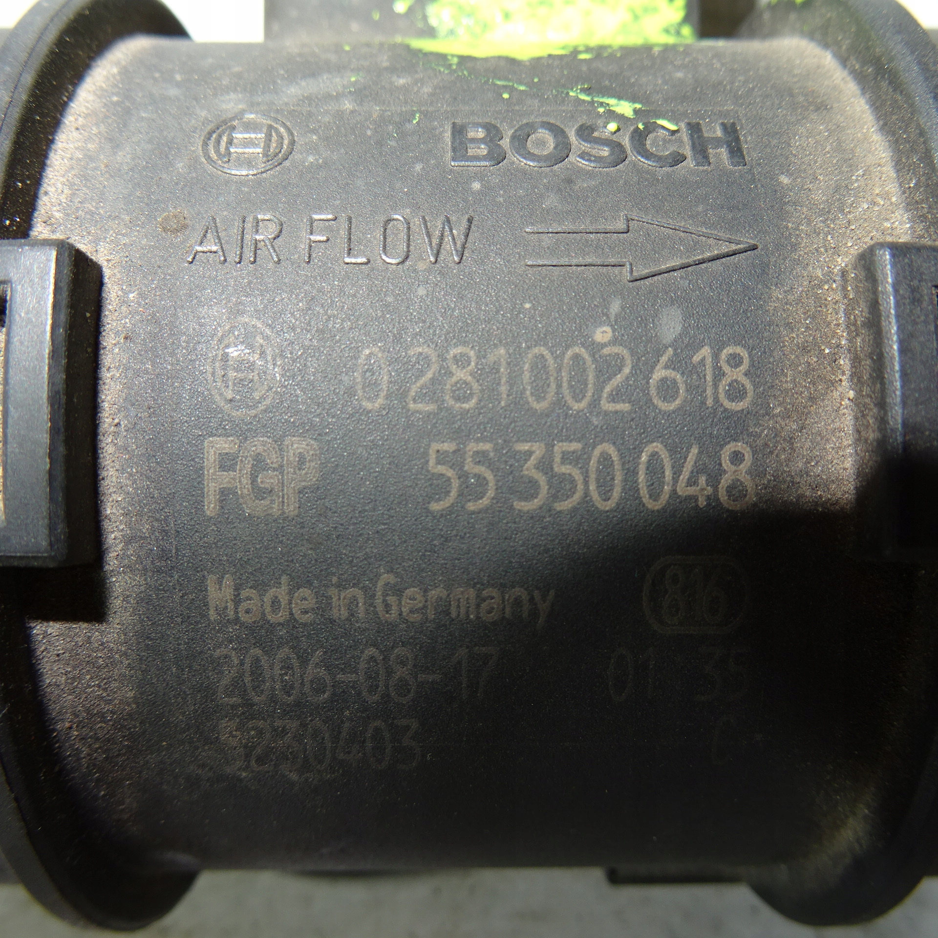 OPEL ASTRA H 1.9CDTI flow meter 0281002618