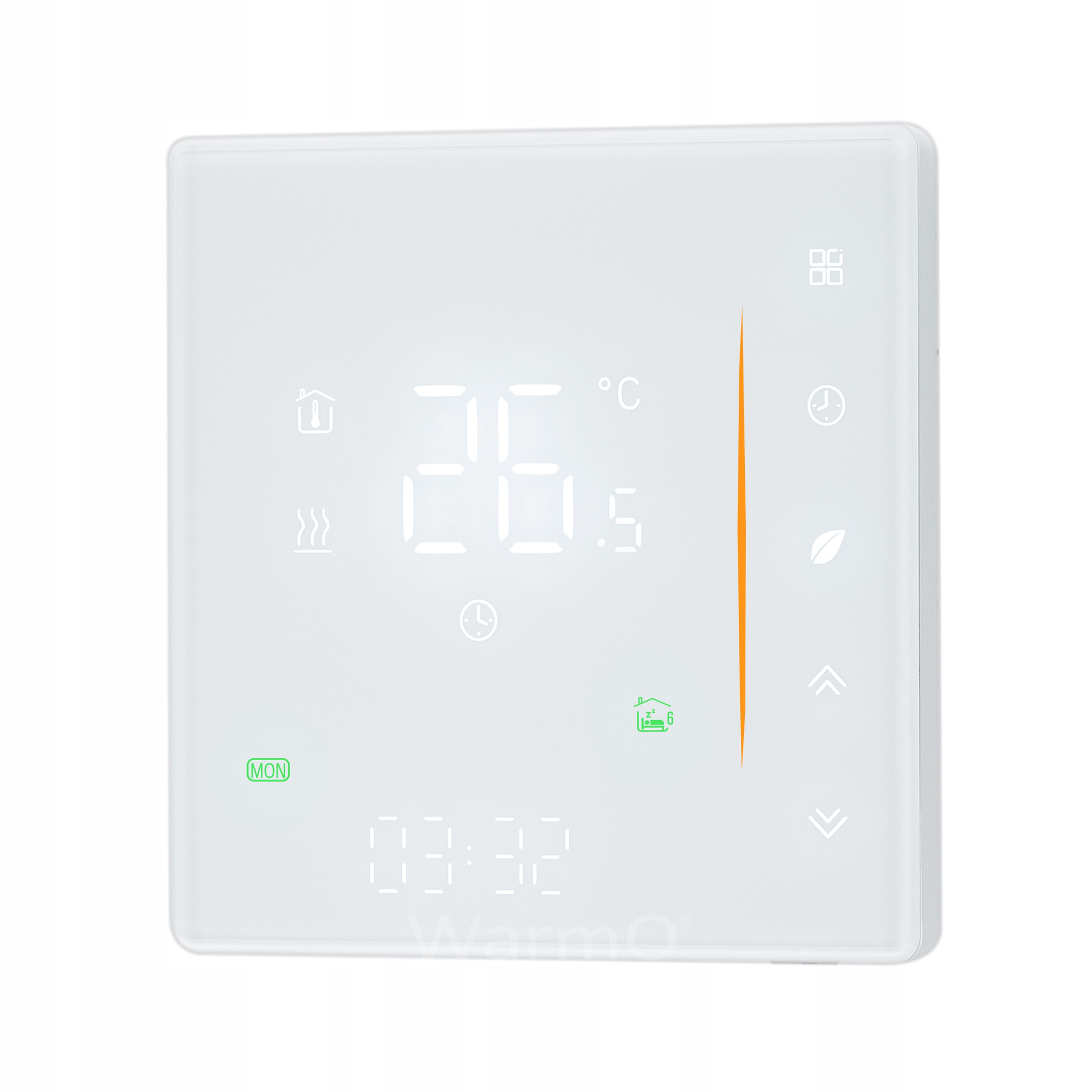 Pokojový Regulátor Teploty WarmO B60w Wifi Termostat Biely