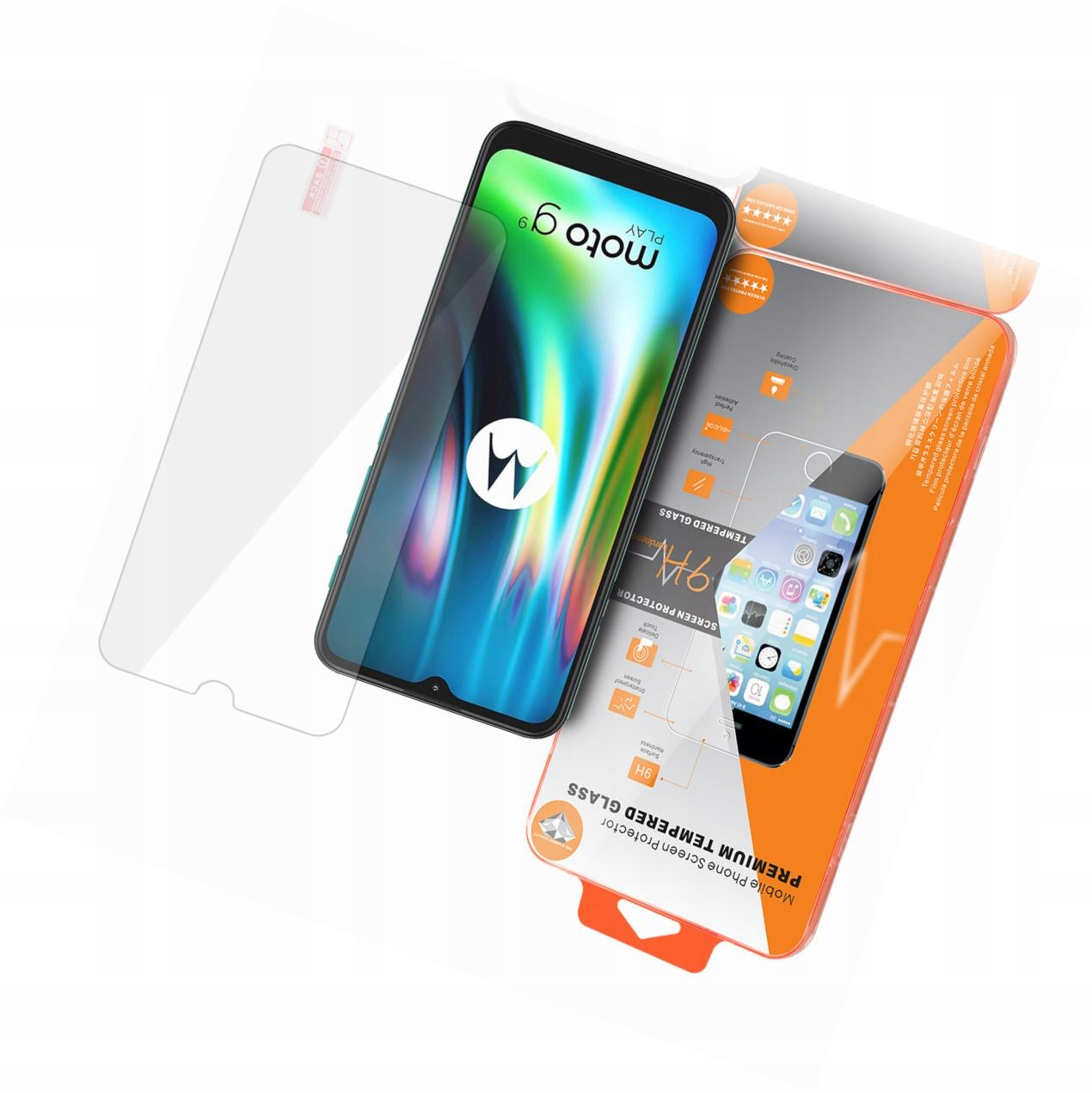 Szkło na ekran do Motorola Moto G9 szyba folia