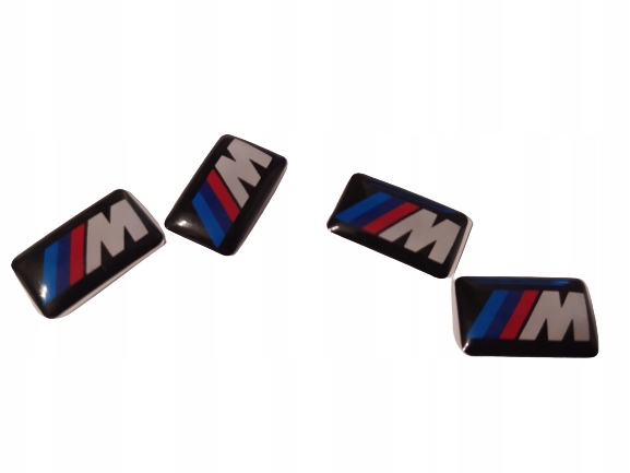 

Naklejka 3D emblemat MPakiet Bmw 4 szt Koło 17 x 9