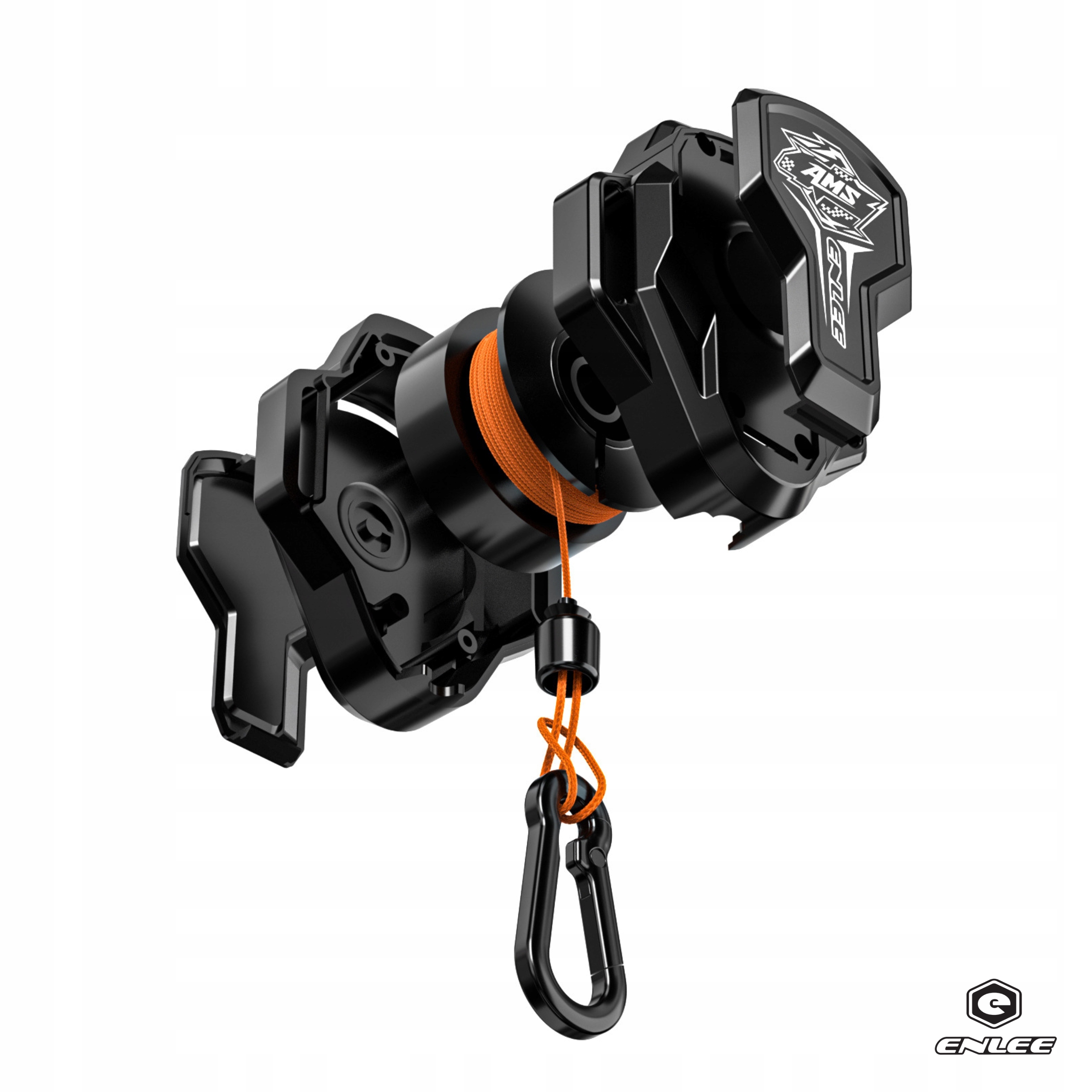 LINKA HOLOWNICZA DO ROWERU ROWEROWA ZWIJANA MOCNY UDŹWIG Z KARABIŃCZYKIEM Kod producenta Enlee LINA HOLOWNICZA DO ROWERU SAMOZWIJAJĄCA