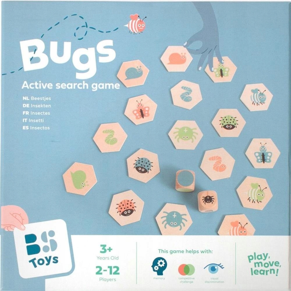 Znajdź Robaczka Memo 4W1