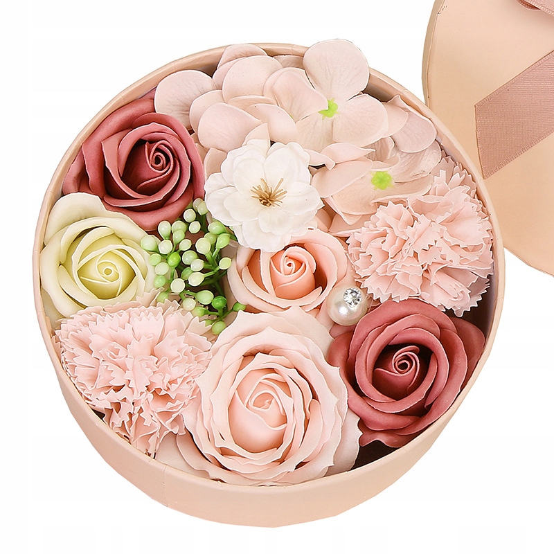 

Flowerbox Pudełko Kwiaty Mydlane Róże Dzień Matki