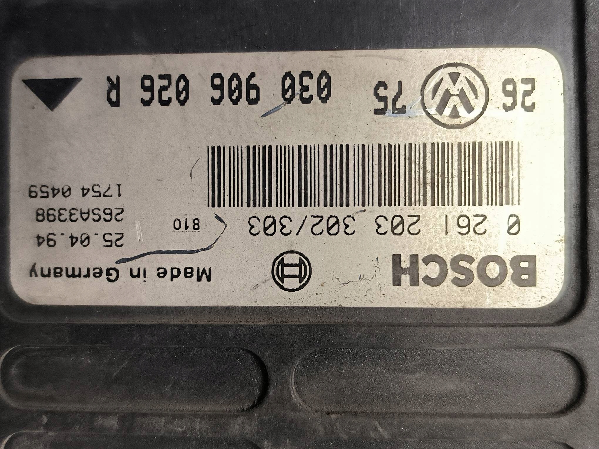 Computer 030906026R 1.4 VOLKSWAGEN GOLF III