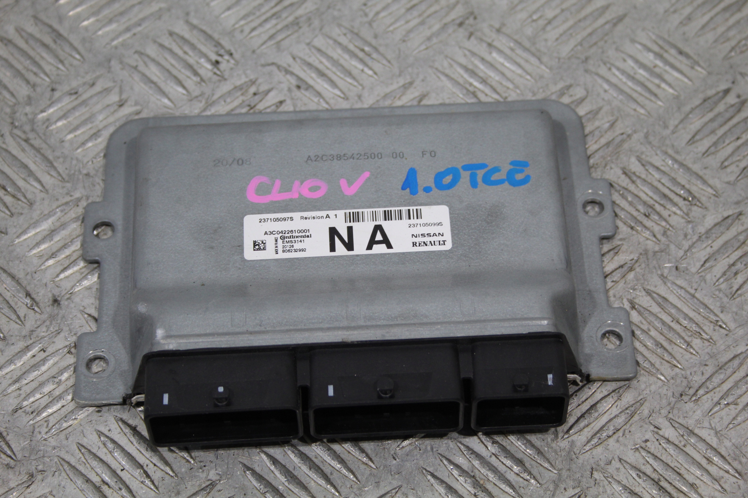 control unit computer of the engine CLIO V 5 237105097S