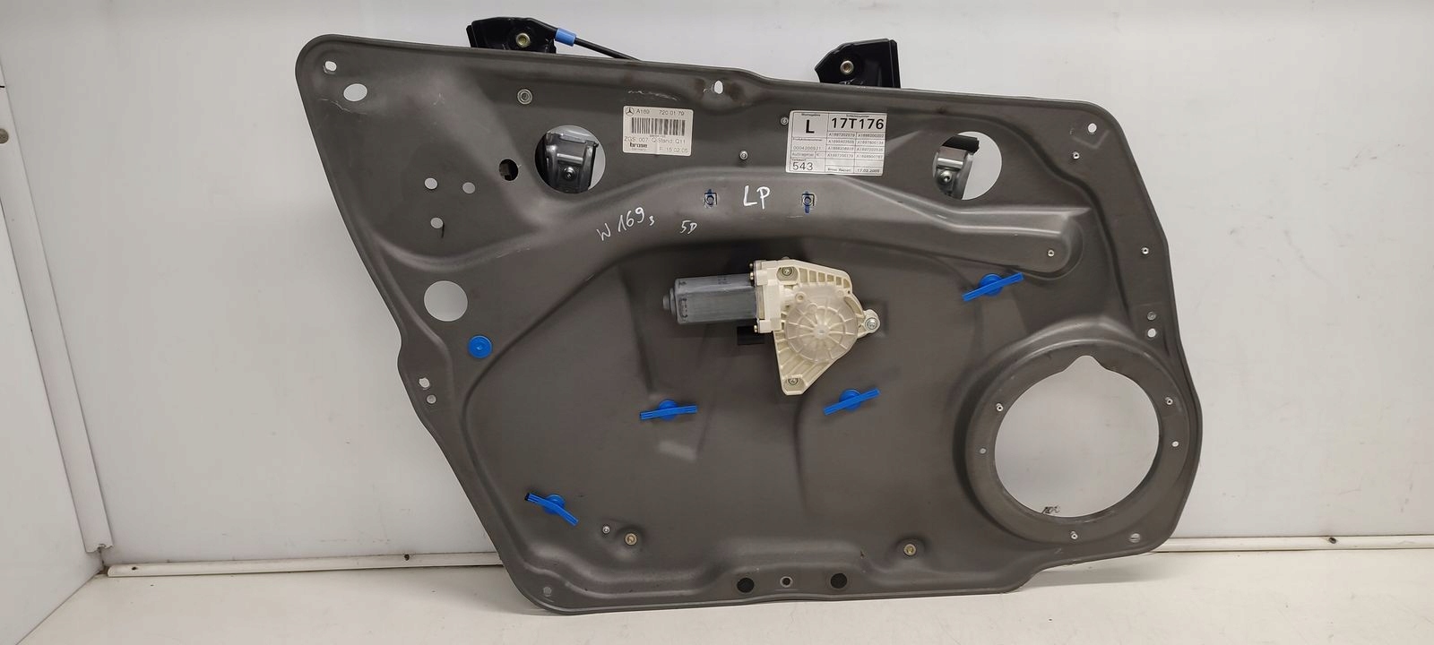 window regulator left front mechanism Mercedes W169 1,7
