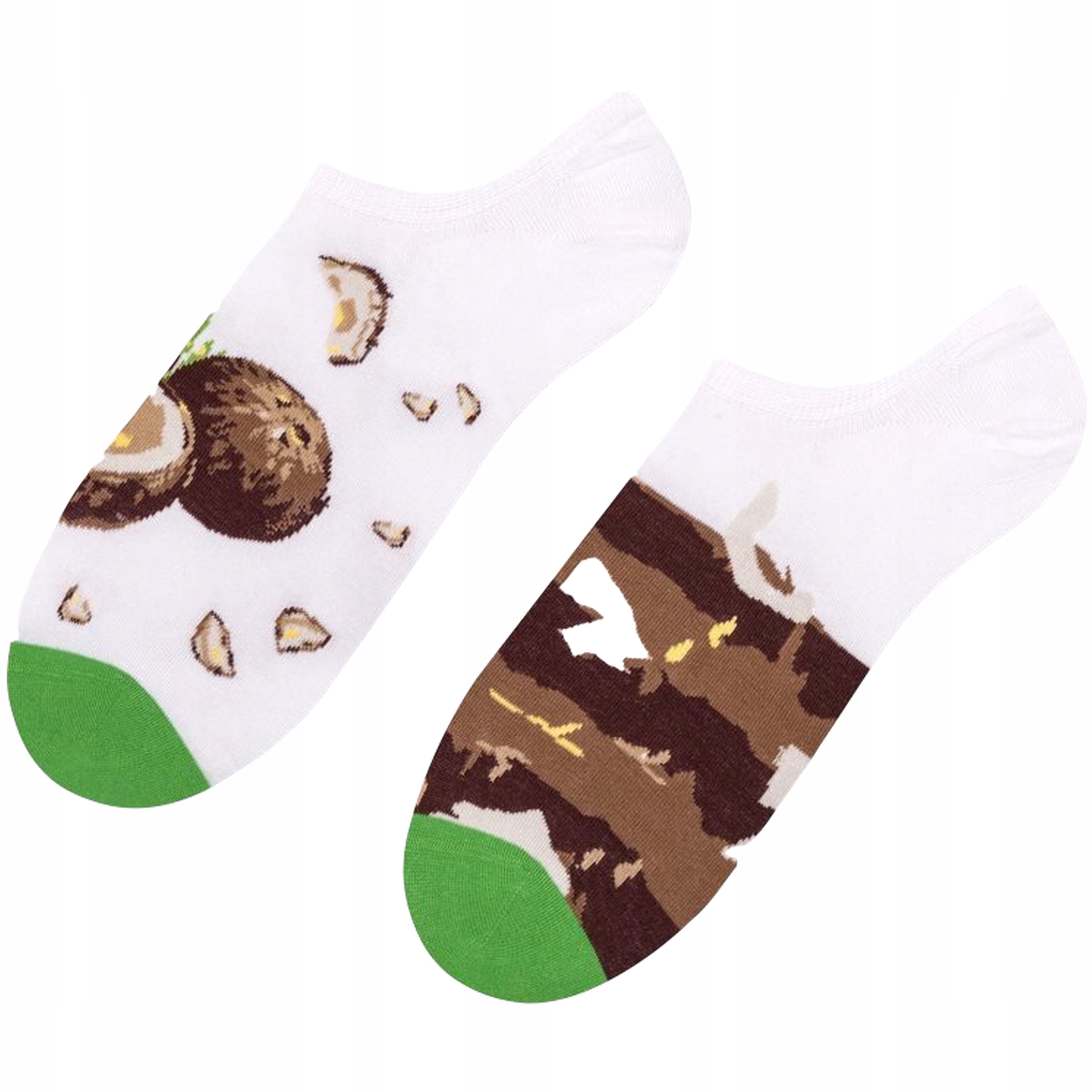 

kolorowe bawełniane stopki w Zabawne Wzory