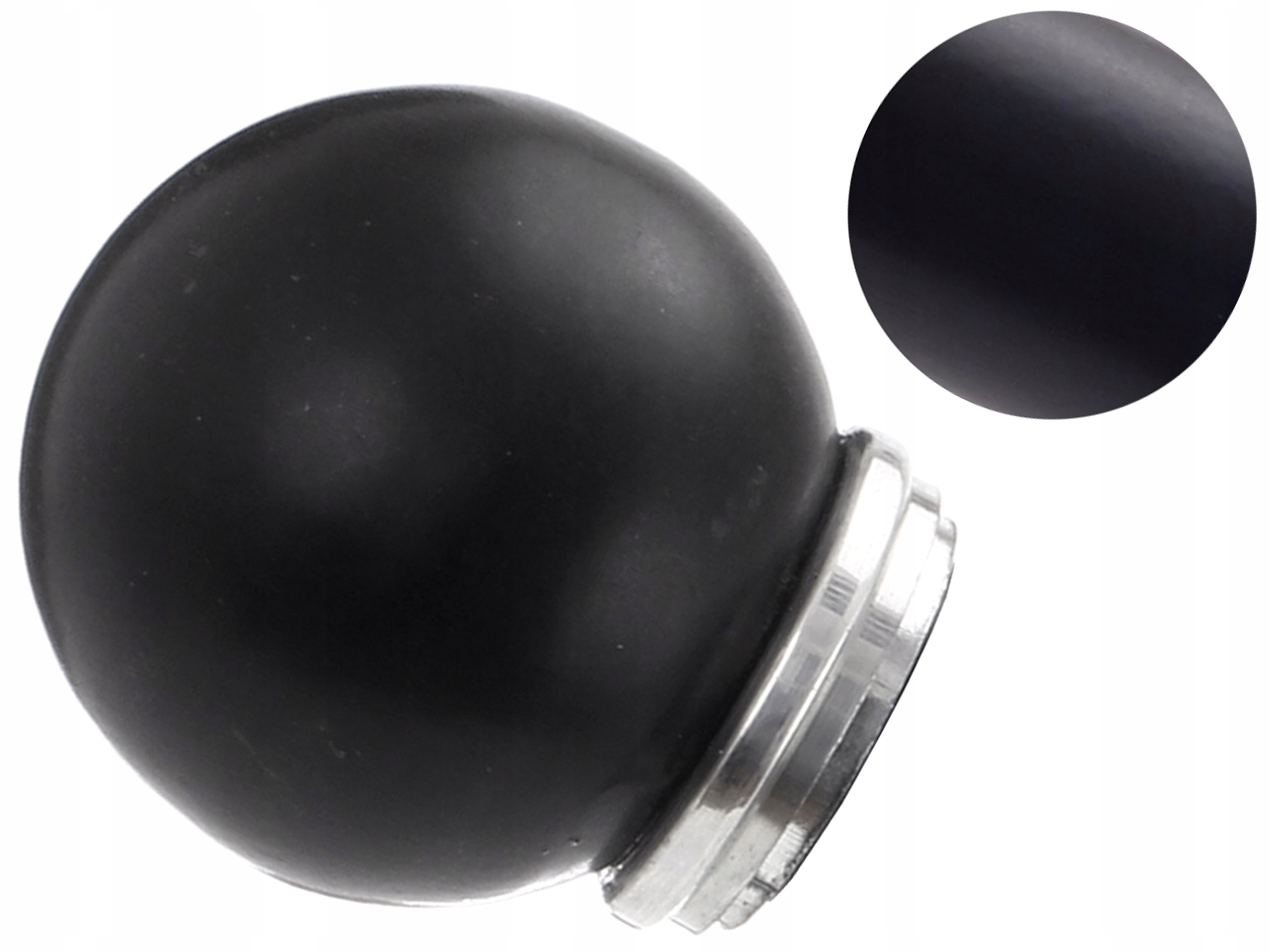 

19 mm Sferis zakończenie do karnisza Czarny Mat